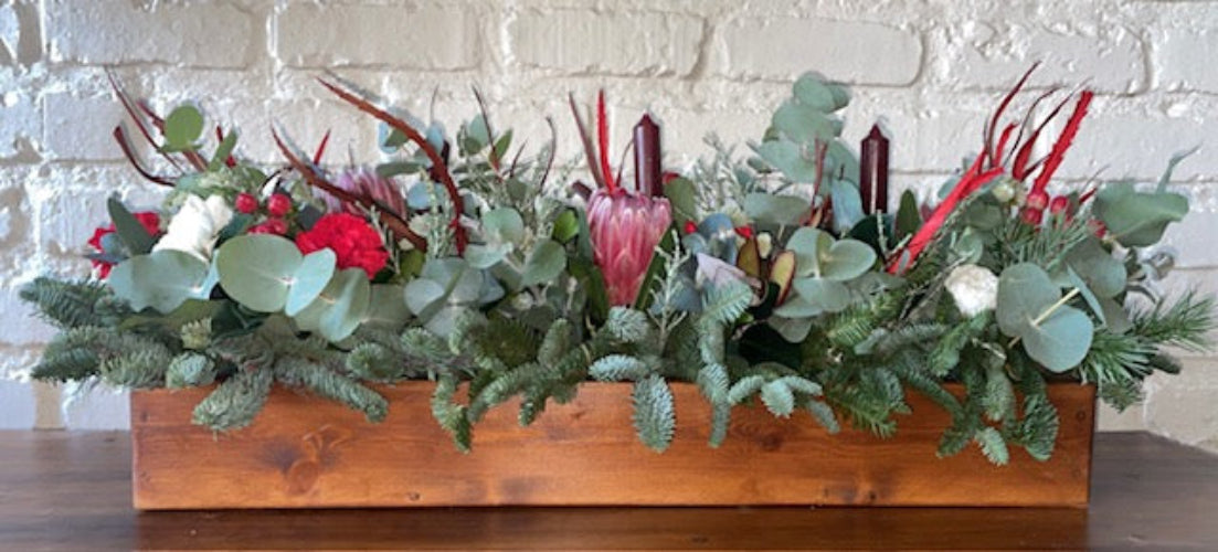 Christmas Box Arrangement