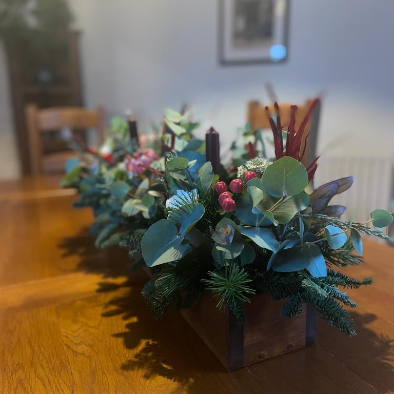Christmas Box Arrangement